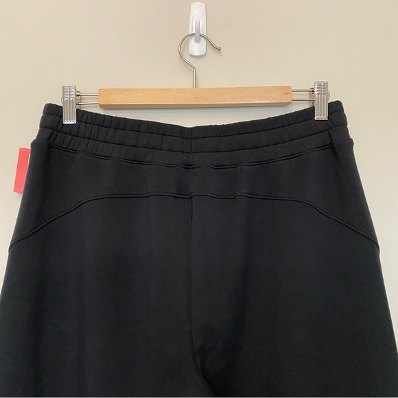 NWT Spanx AirEssentials Cropped Wide Leg Pant in Very Black Sz L - Picture 7 of 14